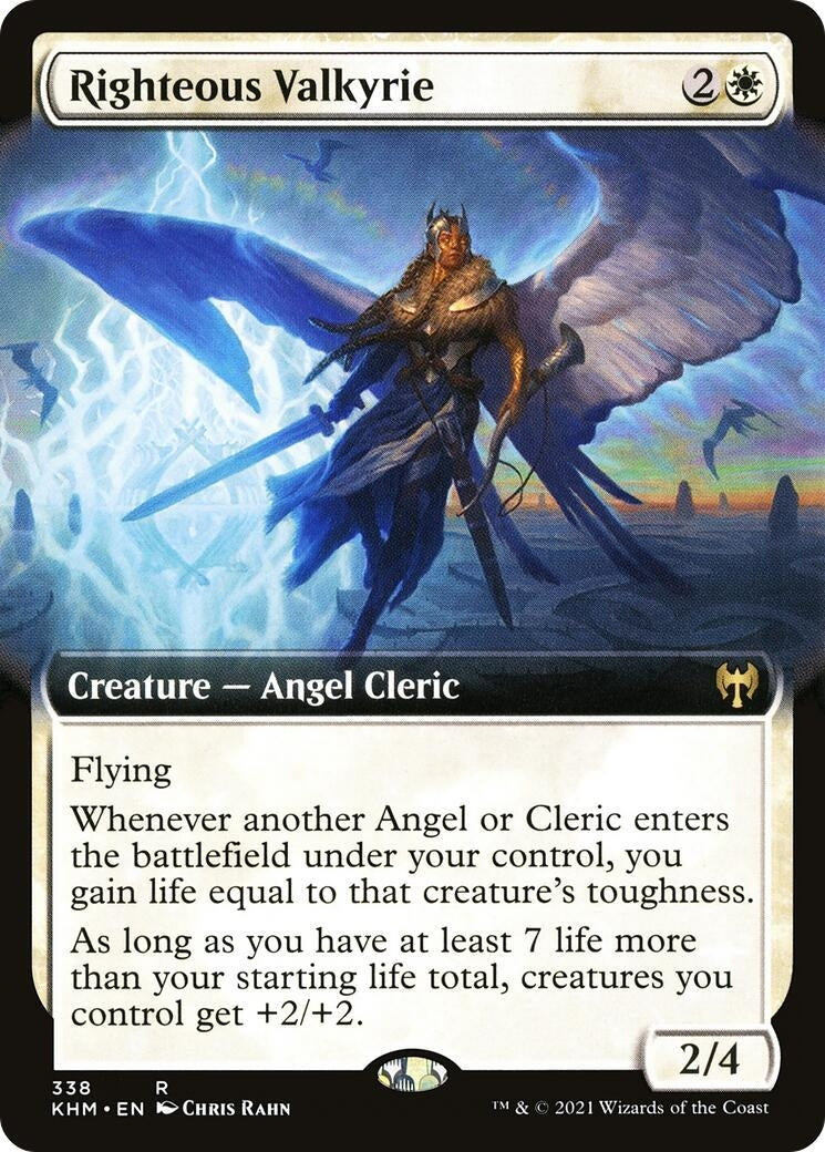 Righteous Valkyrie Extended Art (338) [KHM]