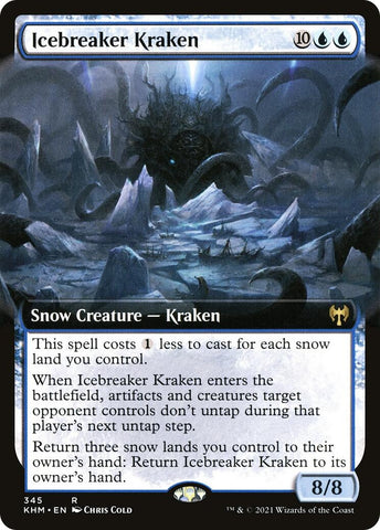 Icebreaker Kraken (Extended Art) [Kaldheim]