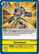 Image for Testament [Release Special Booster]