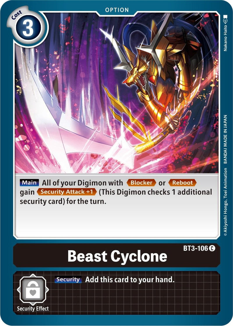 Image for Beast Cyclone [Release Special Booster]