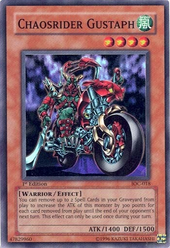 Chaosrider Gustaph (IOC-018)