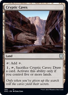Cryptic Caves [Kaldheim Commander]