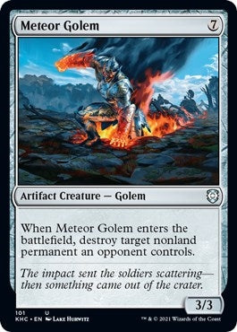 Meteor Golem [Kaldheim Commander]