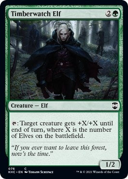 Timberwatch Elf [Kaldheim Commander]