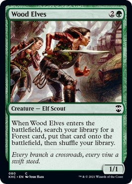 Wood Elves [Kaldheim Commander]