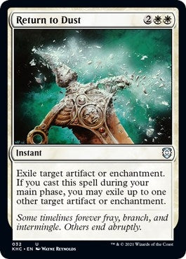 Return to Dust [Kaldheim Commander]
