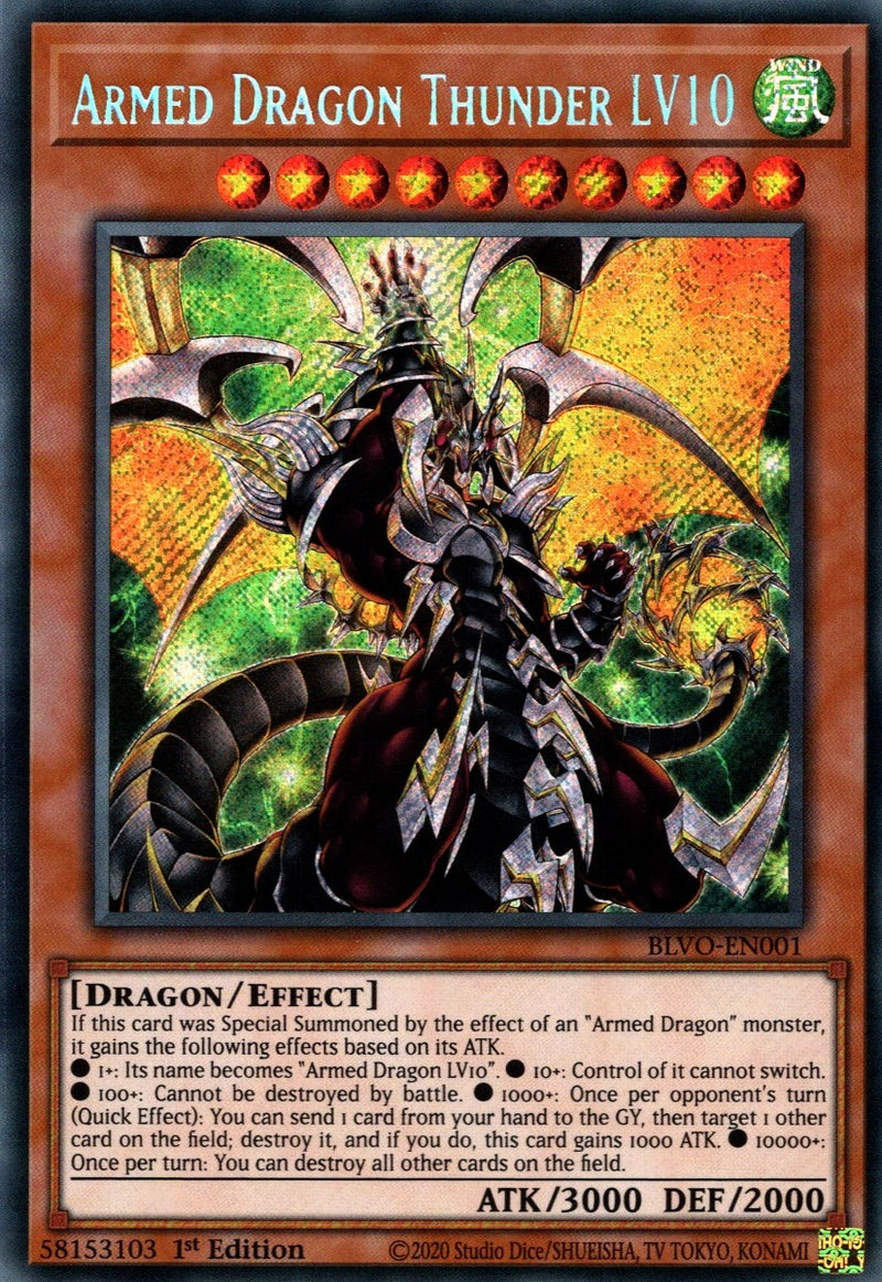 Armed Dragon Thunder LV10 (BLVO-EN001) [BLVO]
