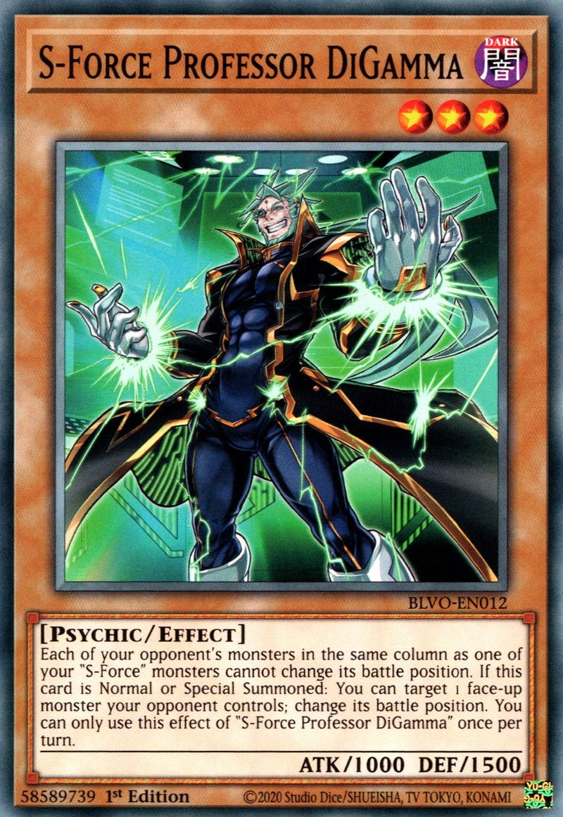 S Force Professor DiGamma (BLVO-EN012) [BLVO]
