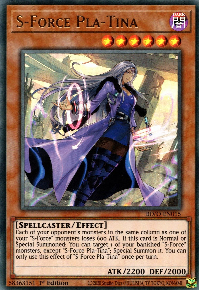 S Force Pla Tina (BLVO-EN015) [BLVO]