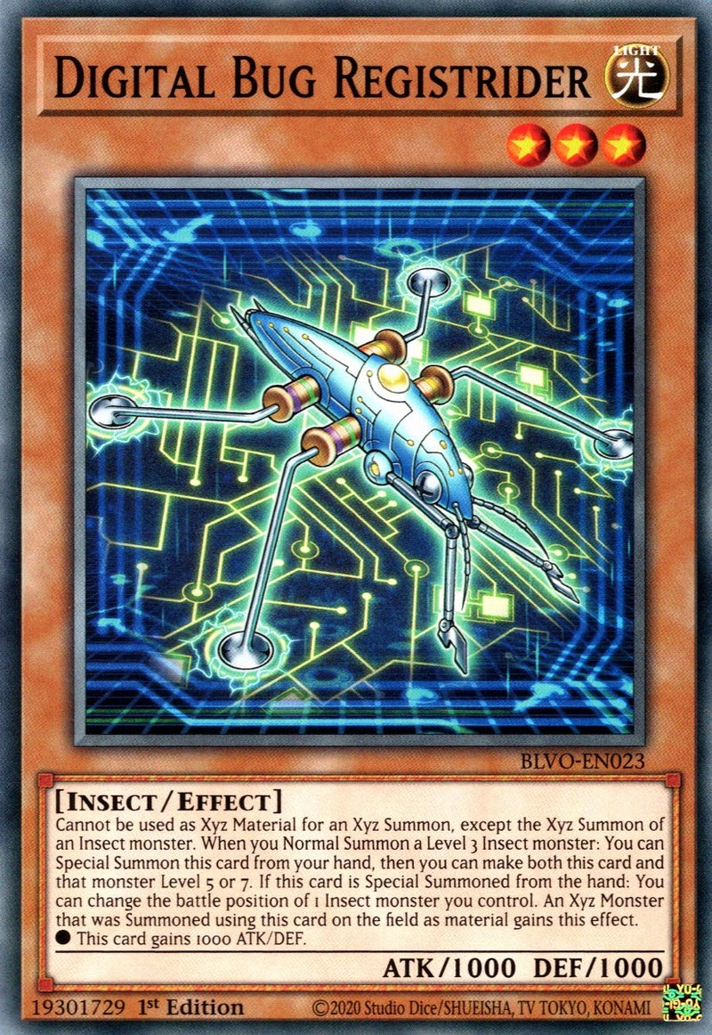 Digital Bug Registrider (BLVO-EN023) [BLVO]