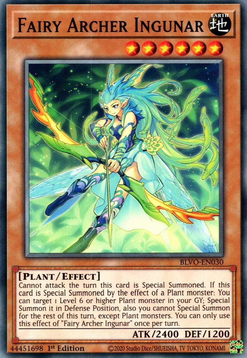 Fairy Archer Ingunar (BLVO-EN030) [BLVO]