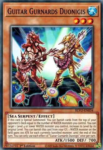 Guitar Gurnards Duonigis (BLVO-EN034) [BLVO]