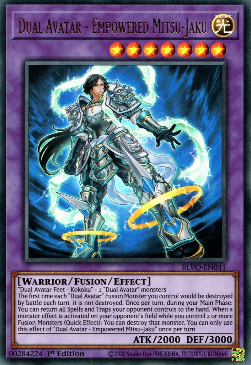 Dual Avatar Empowered Mitsu Jaku (BLVO-EN041) [BLVO]