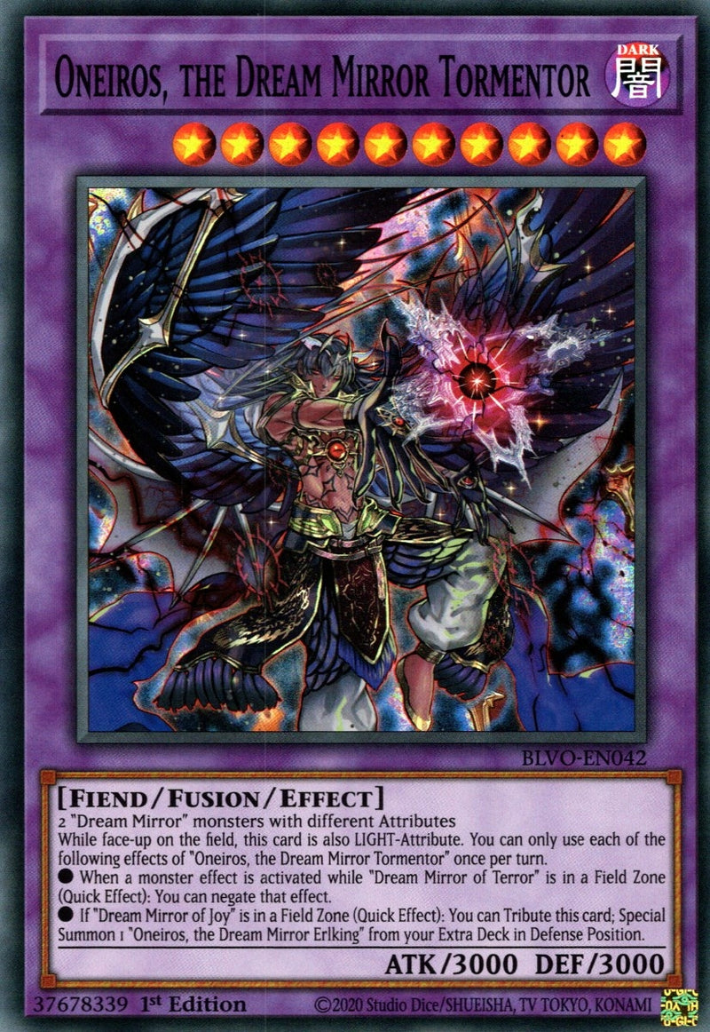 Oneiros the Dream Mirror Tormentor (BLVO-EN042) [BLVO]