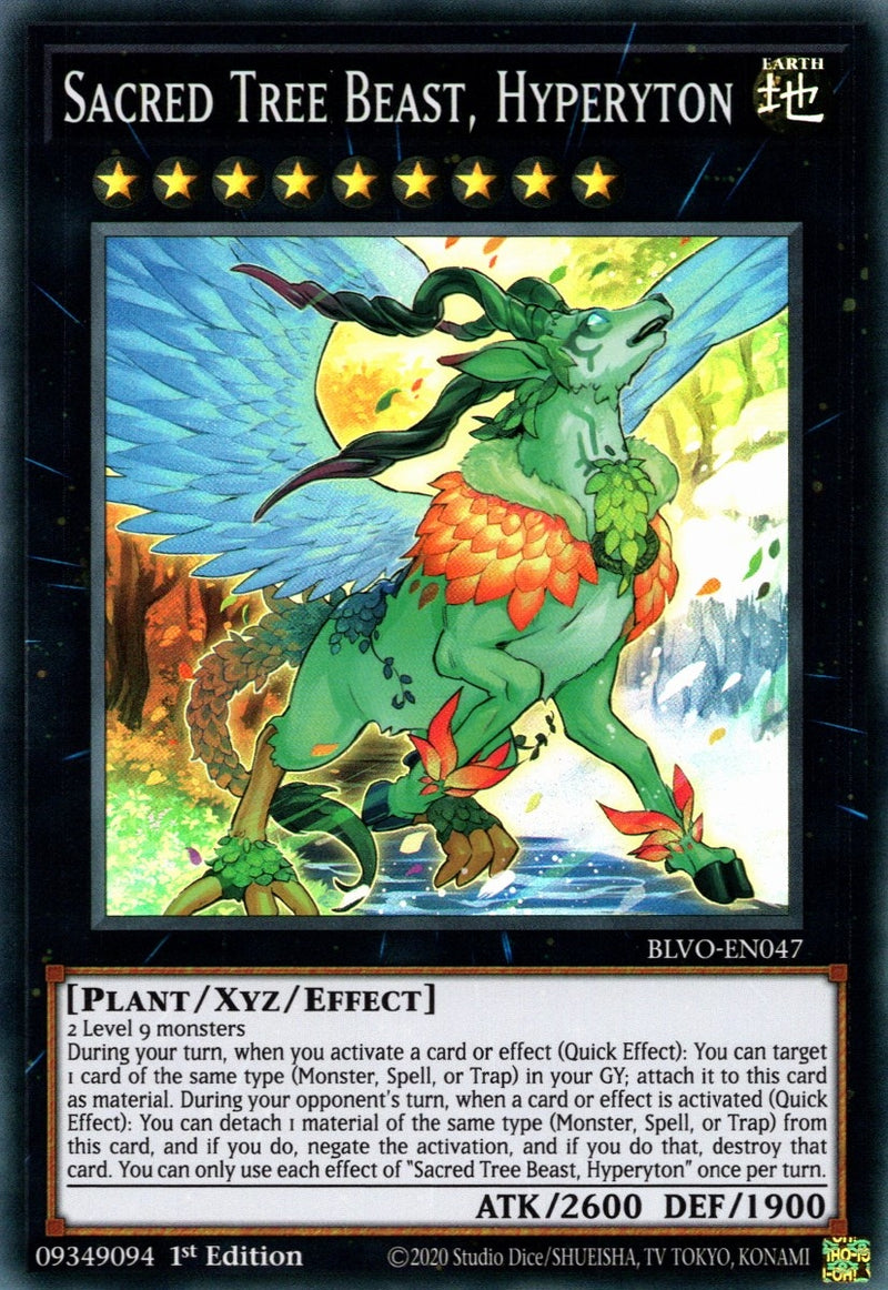 Sacred Tree Beast Hyperyton (BLVO-EN047) [BLVO]