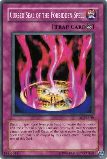Cursed Seal of the Forbidden Spell [IOC-049] Common