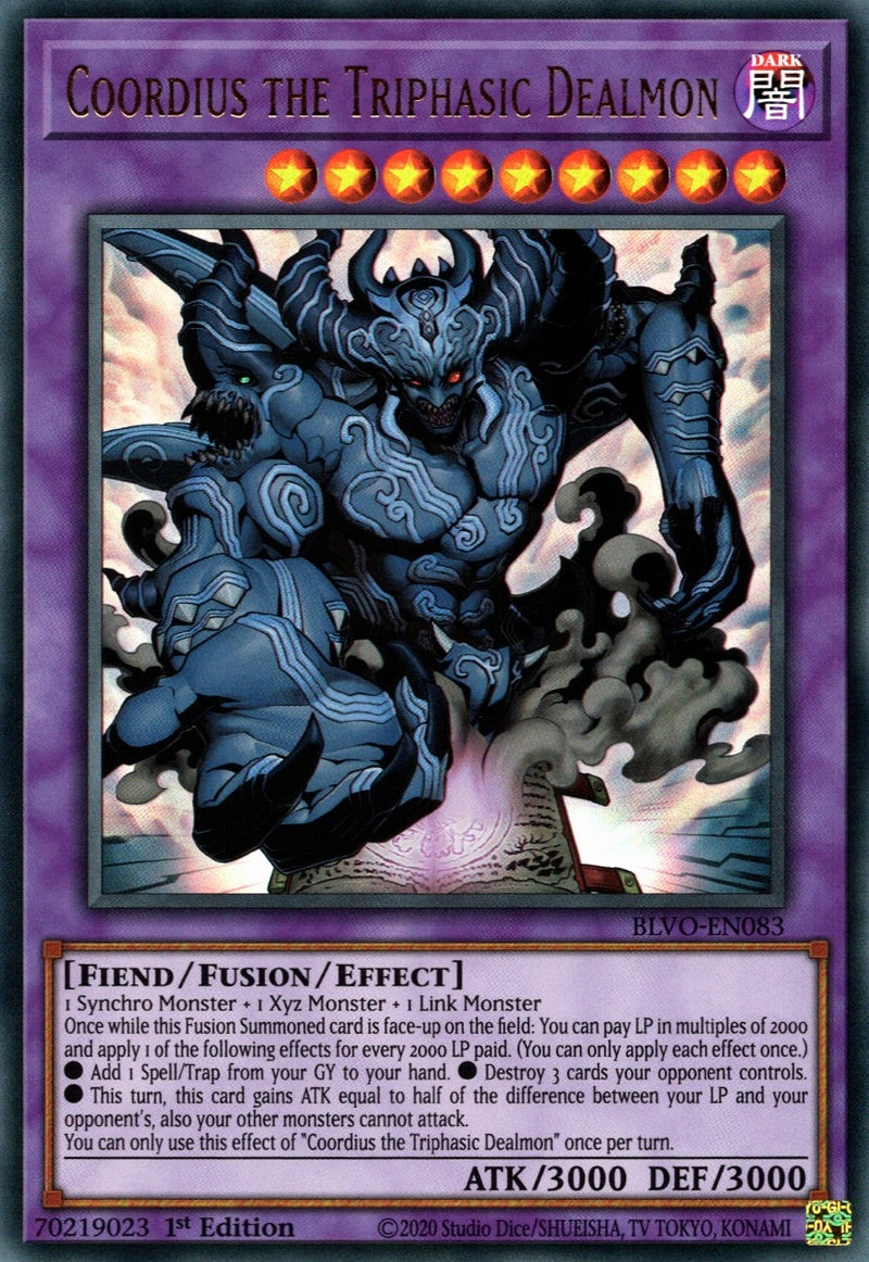 Coordius the Triphasic Dealmon (BLVO-EN083) [BLVO]