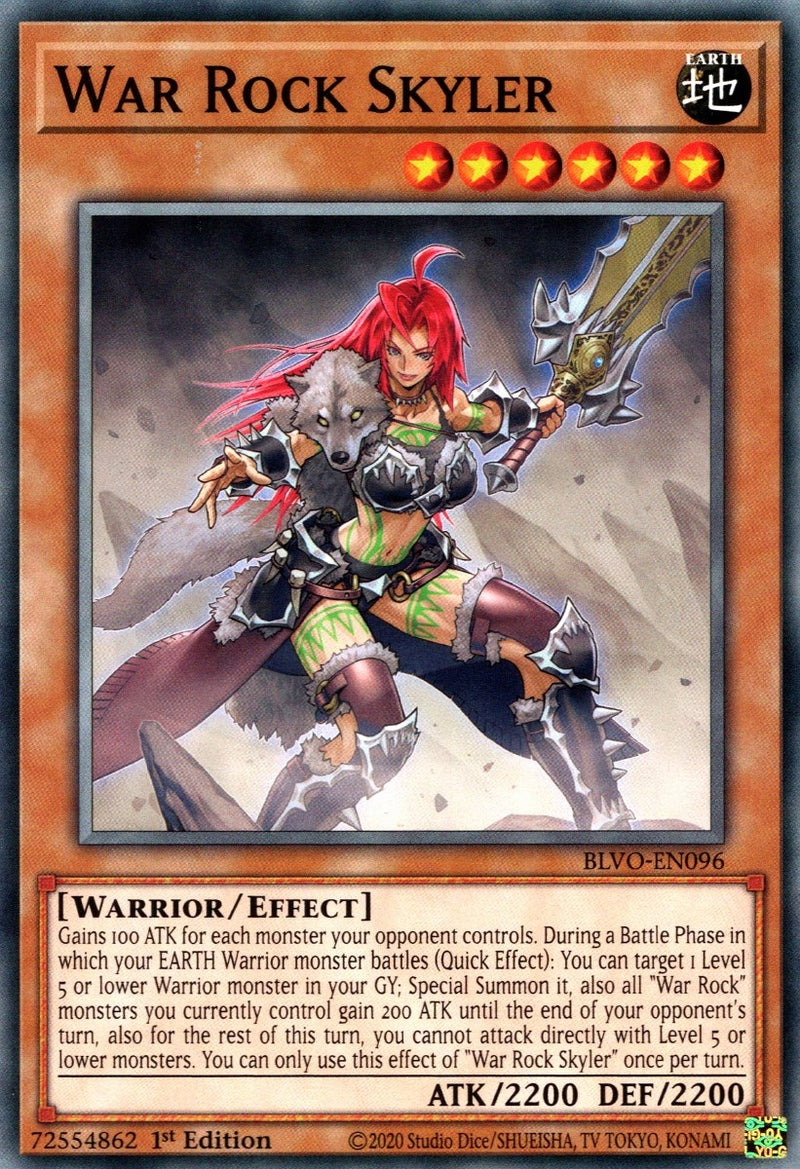 War Rock Skyler (BLVO-EN096) [BLVO]