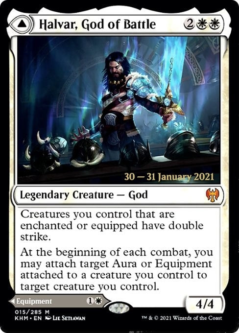 Halvar God of Battle (15) [PRE]