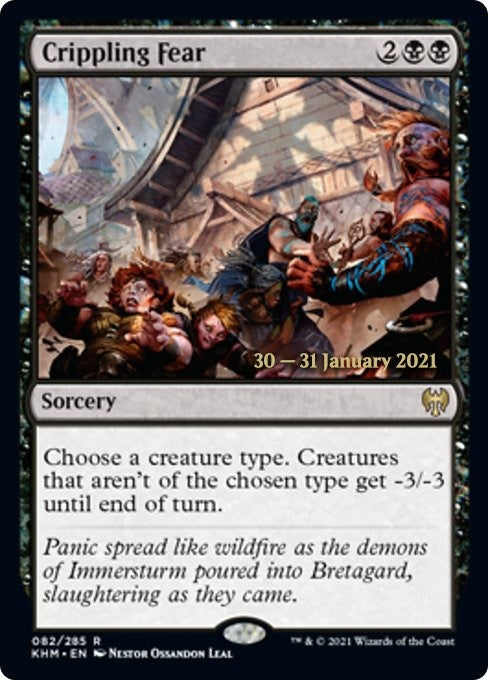 Crippling Fear (82) [PRE]