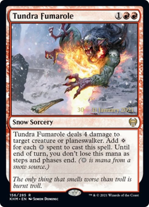 Tundra Fumarole (156) [PRE]