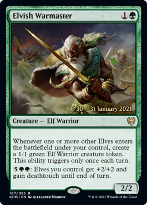 Elvish Warmaster (167) [PRE]