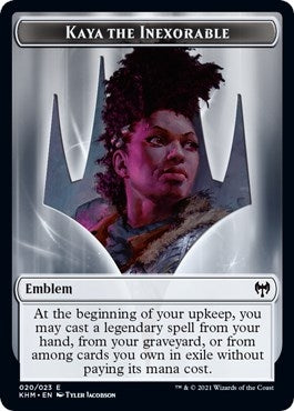 Emblem Kaya the Inexorable (20) [KHM]