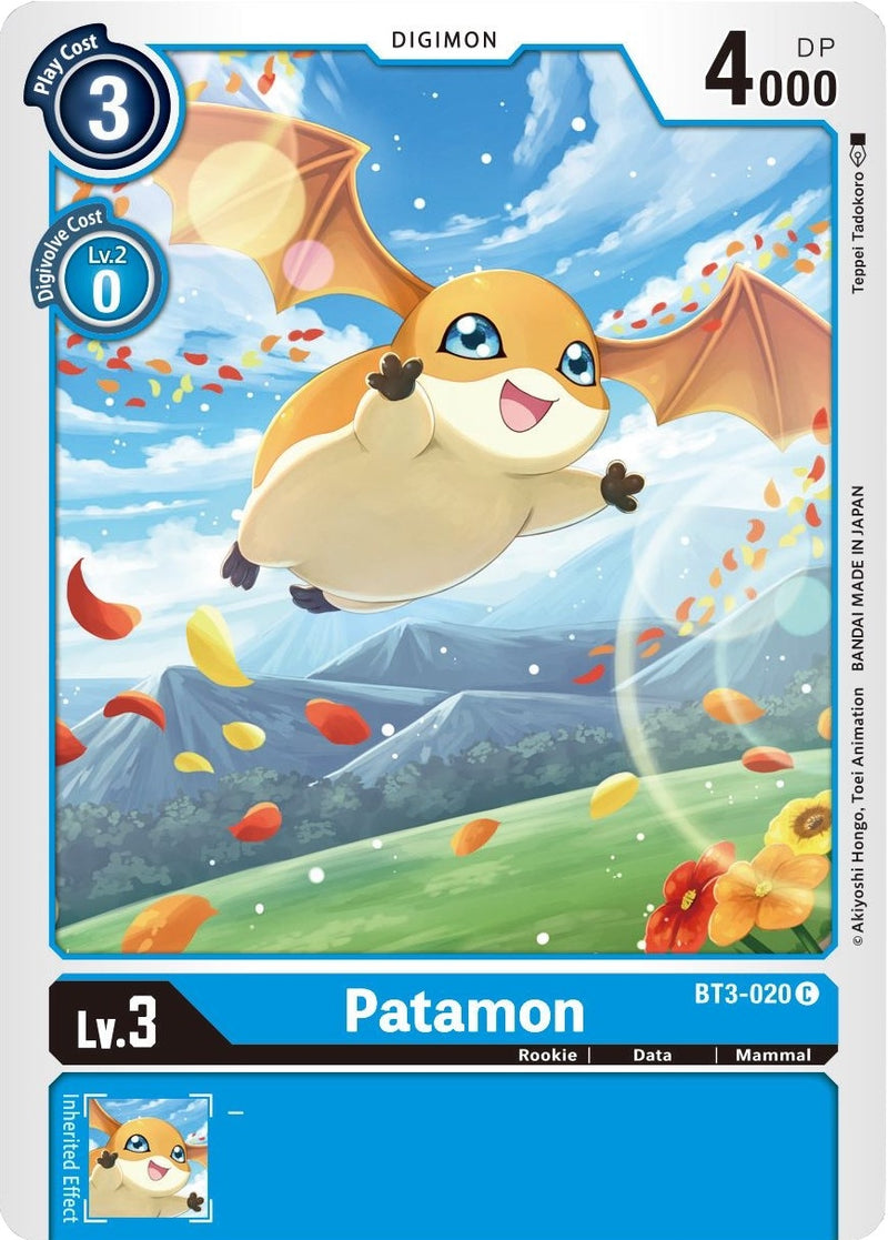 Image for Patamon - BT3-020 [Release Special Booster]