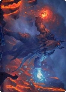 Aegar the Freezing Flame Art Card (55) [ASKHM]