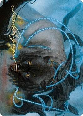 Bind the Monster Art Card Gold Stamped Signature (11) [ASKHM]