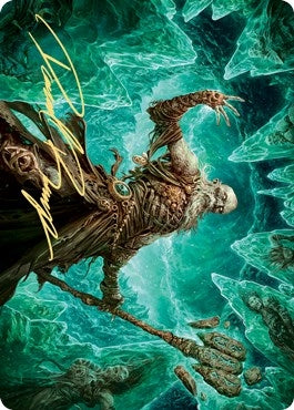 Draugr Necromancer Art Card Gold Stamped Signature (22) [ASKHM]