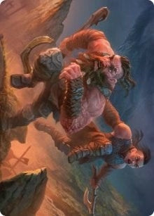 Dwarven Reinforcements Art Card (33) [ASKHM]