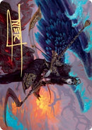 Eradicator Valkyrie Art Card Gold Stamped Signature (25) [ASKHM]