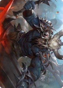 Frenzied Raider Art Card (34) [ASKHM]