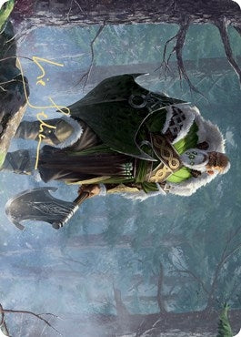 Fynn the Fangbearer Art Card Gold Stamped Signature (44) [ASKHM]