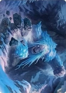 Icehide Troll Art Card (46) [ASKHM]