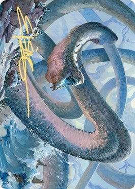 Koma Cosmos Serpent Art Card 60 81 Gold Stamped Signature (60) [ASKHM]