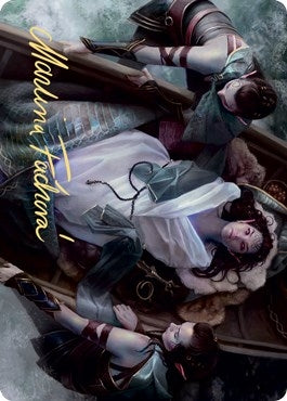 Return Upon the Tide Art Card Gold Stamped Signature (26) [ASKHM]
