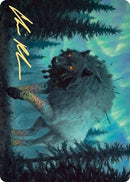Sarulf Realm Eater Art Card Gold Stamped Signature (65) [ASKHM]