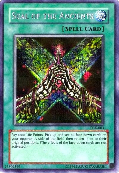 Seal of the Ancients Power of Chaos Kaiba the Revenge (PCK-003) [VDP]