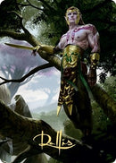 Tyvar Kell Art Card Gold Stamped Signature (53) [ASKHM]