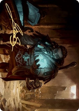 Vault Robber Art Card Gold Stamped Signature (40) [ASKHM]