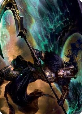 Vengeful Reaper Art Card Gold Stamped Signature (29) [ASKHM]