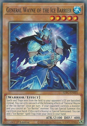 General Wayne of the Ice Barrier (SDFC-EN001) [SDFC]