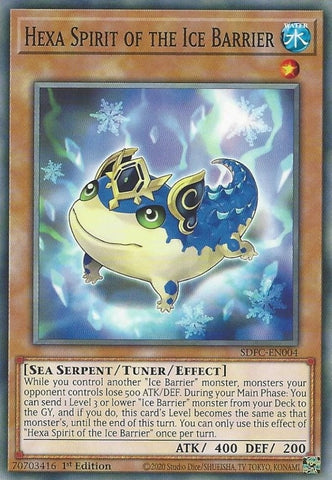 Hexa Spirit of the Ice Barrier (SDFC-EN004) [SDFC]