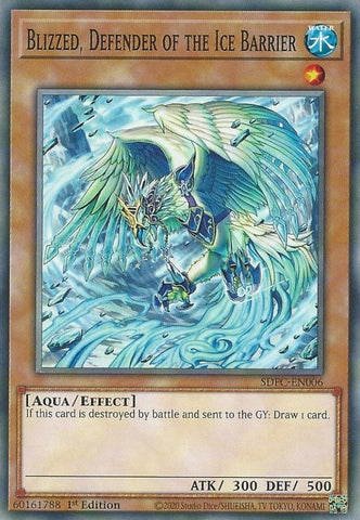 Blizzed Defender of the Ice Barrier (SDFC-EN006) [SDFC]