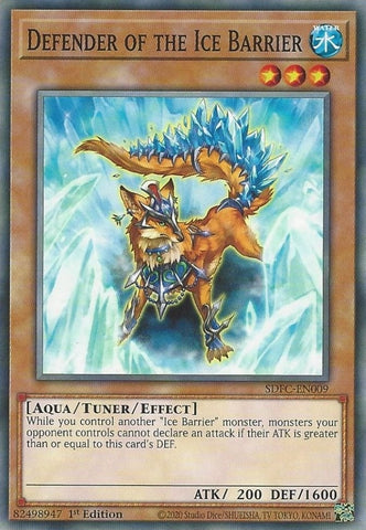 Defender of the Ice Barrier (SDFC-EN009) [SDFC]