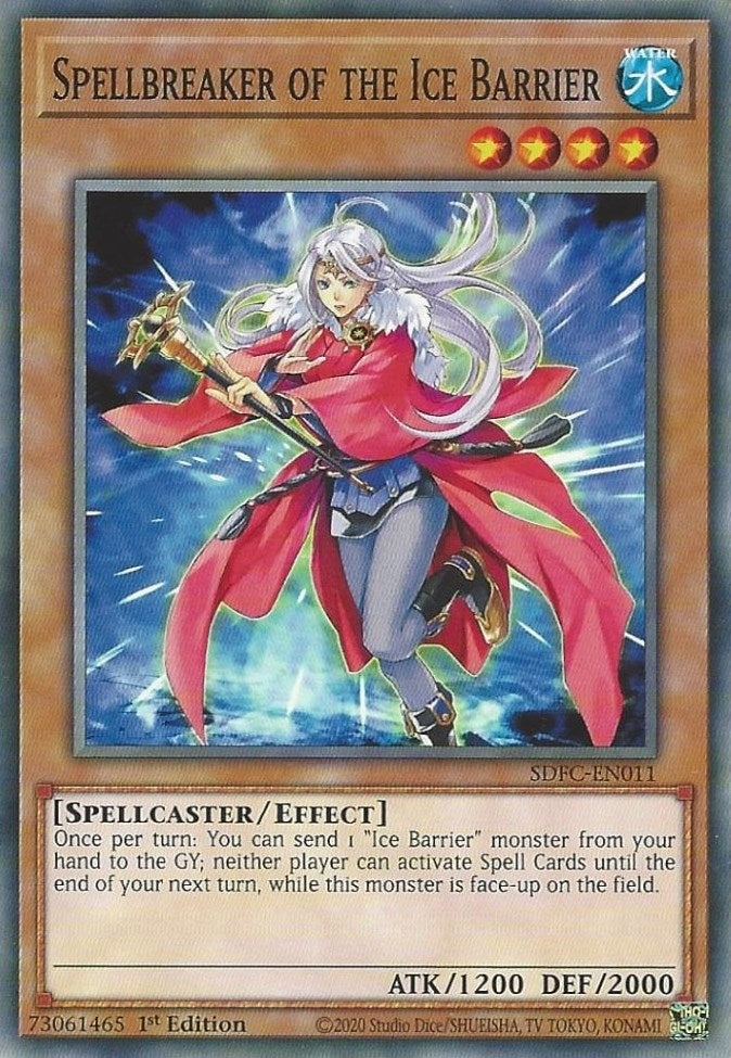 Spellbreaker of the Ice Barrier (SDFC-EN011) [SDFC]