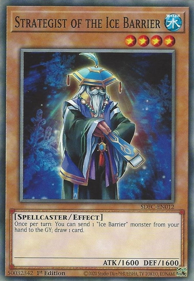Strategist of the Ice Barrier (SDFC-EN012) [SDFC]