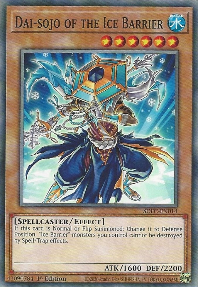 Dai sojo of the Ice Barrier (SDFC-EN014) [SDFC]